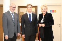 Antrittsbesuch bei Oberbürgermeisterin Gabriele Ba
