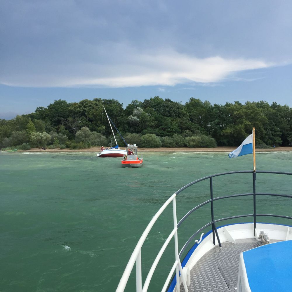 Großeinsatz für die Wasserrettungsdienste am Chiem
