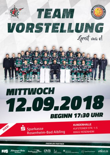 Offizielle Teamvorstellung bei der Sparkasse