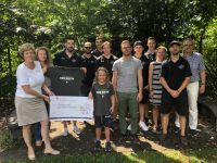 Starbulls Rosenheim besuchen Heckscher Klinikum Ro