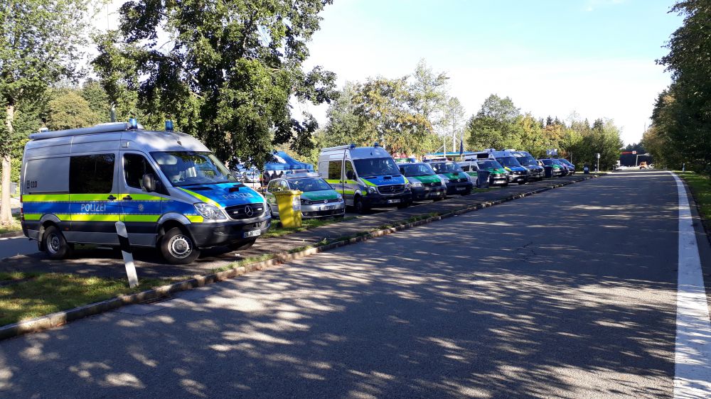 Behörden und Verbandsübergreifende Lkw Schwerpunkt