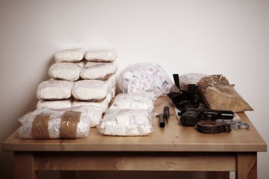 Schlag gegen die regionale Rauschgiftszene Festnah