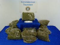Kokain und große Menge Marihuana sichergestellt