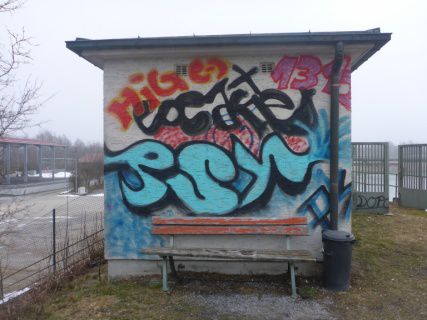 Sachbeschädigung durch Graffiti