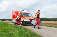 Verletzter Fußgänger Tacherting Schalchen