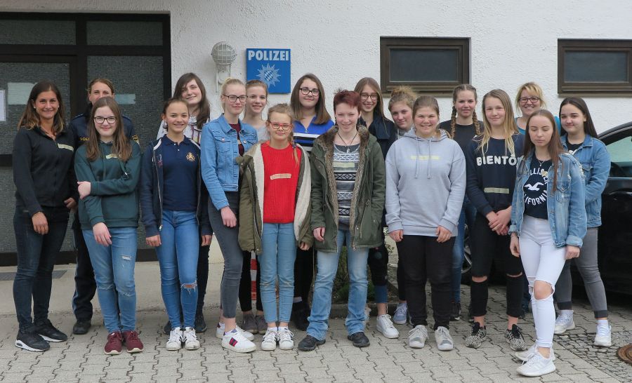 Girls Day bei der Grenzpolizeiinspektion Piding