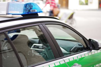 Traunstein Renault Twingo mit Werbeaufschrift entw