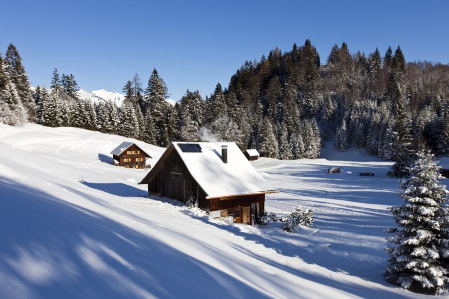 Schneeunfall