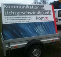 Ab Dienstag Tiefbauarbeiten für den Ausbau des Gla
