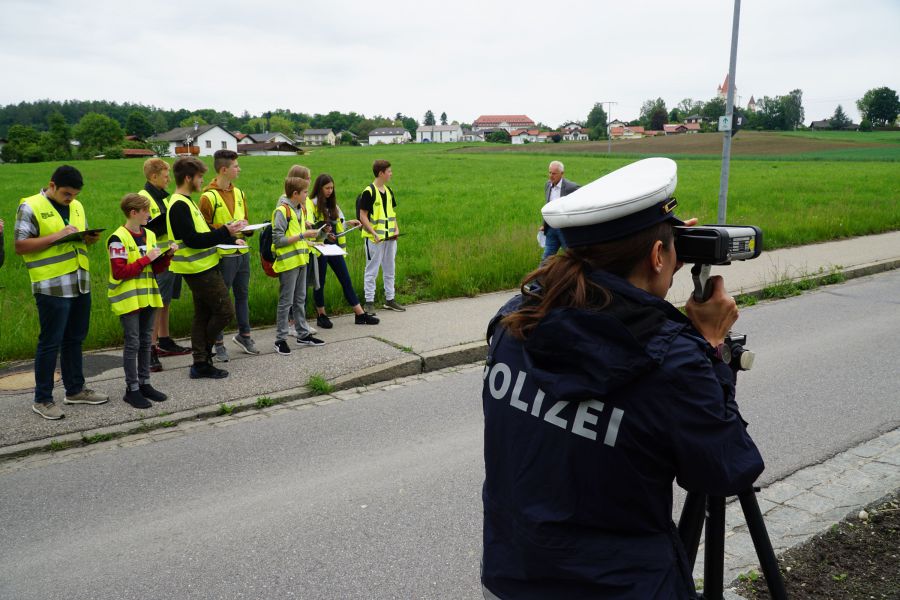 Bezirksentscheid der Schülerlotsen