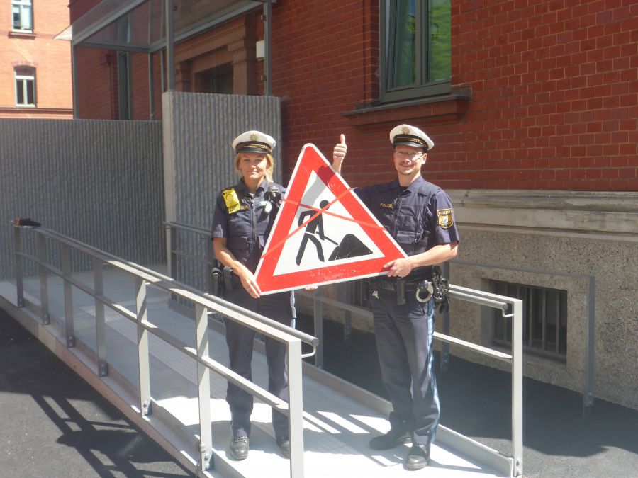 Polizeiinspektion Rosenheim jetzt barrierefrei err