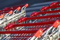Einkaufswagenrennen beendet in Rosenheim Binderweg