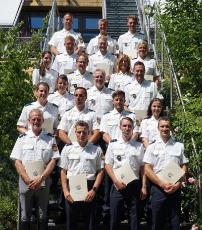 Anerkennung für polizeiliche Lebensretter in Rosen