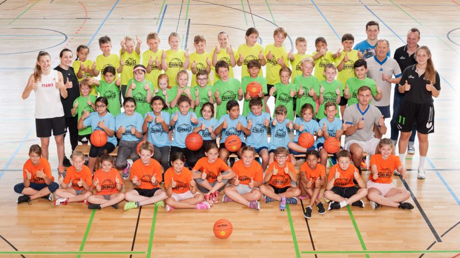 Heufeld Basketball Begeisterung in der Schule