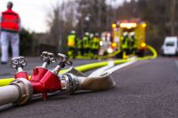 Verkehrsunfall mit Linienbus in Marquartstein