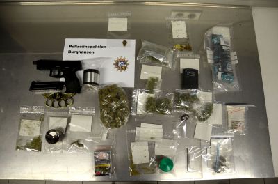 Rauschgiftkontrollen der Polizeiinspektion Burghau