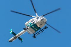 Körperverletzung in Kreuth Rettungshubschrauber im