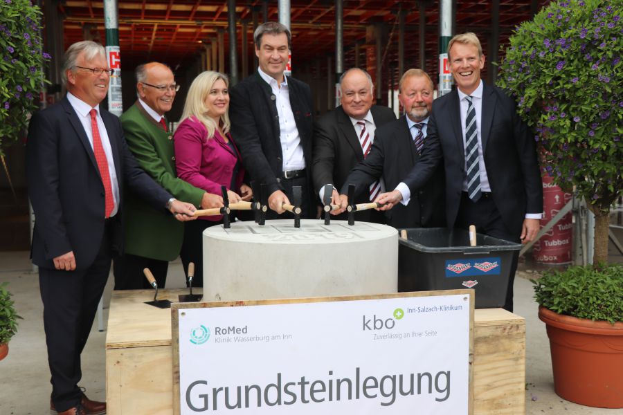 WASSERBURG Größtes bayerisches Krankenhausneubaupr
