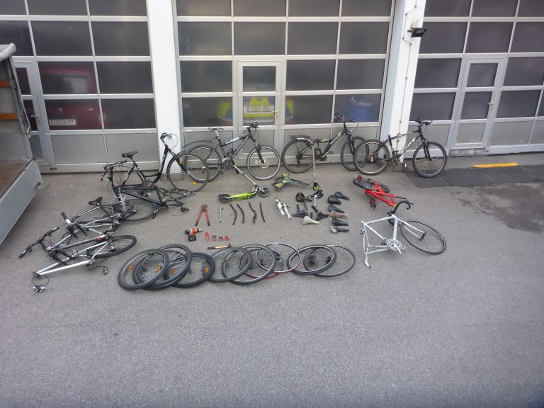 ROSENHEIM Polizei geht gegen Fahrraddiebstahl vor 