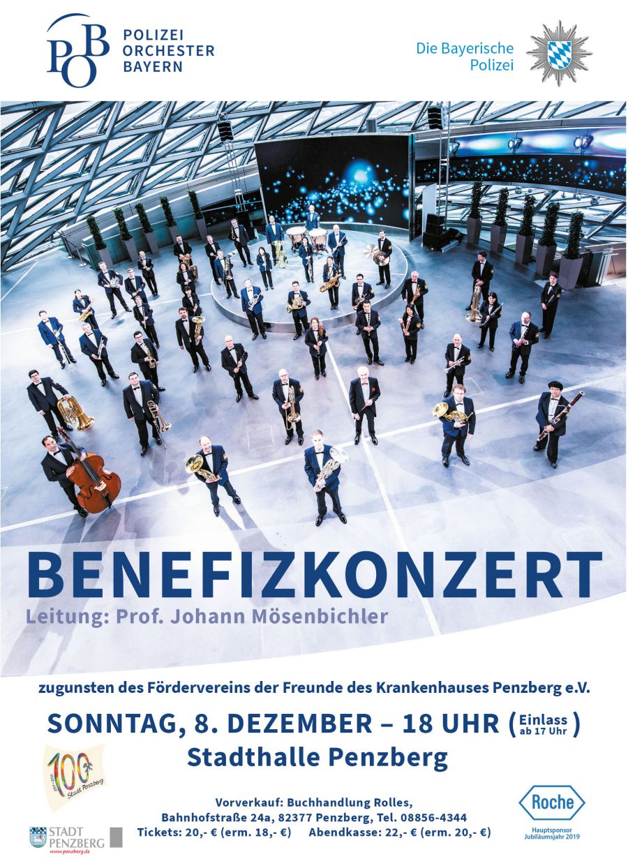 PENZBERG Benefizkonzert des Polizeiorchesters Baye