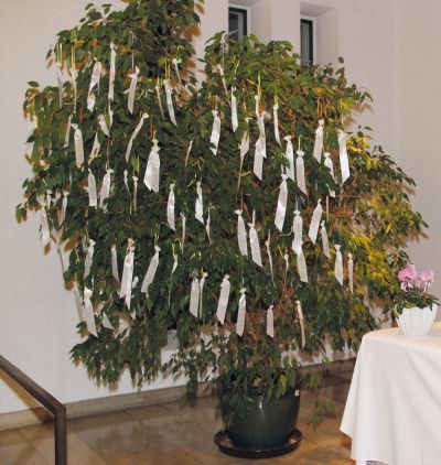 Gedenkfeier an der RoMed Klinik Wasserburg am Inn