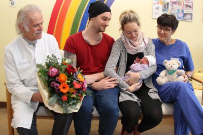 Das Wasserburger Neujahrsbaby heißt Mila