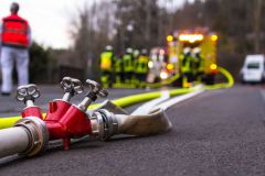 Schwerer Verkehrsunfall in Bernau a Chiemsee