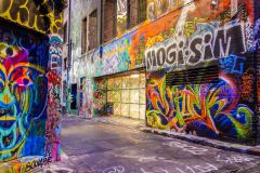 Graffiti an einer Hauswand