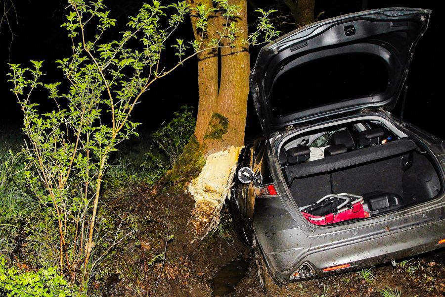 ROSENHEIM BMW landet gegen Baum