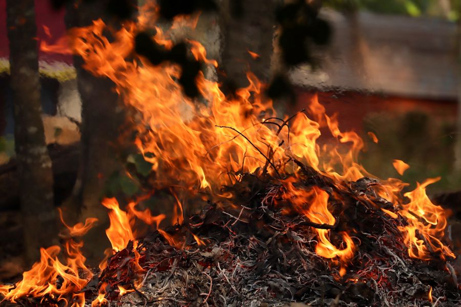 Kiefersfelden Illegale Grillfeier ? im Wald aufgel