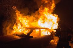 Bad Feilnbach Brand eines Elektrofahrzeugs