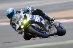 B307 Motorradfahrer in einer Kurve gestürzt und ge