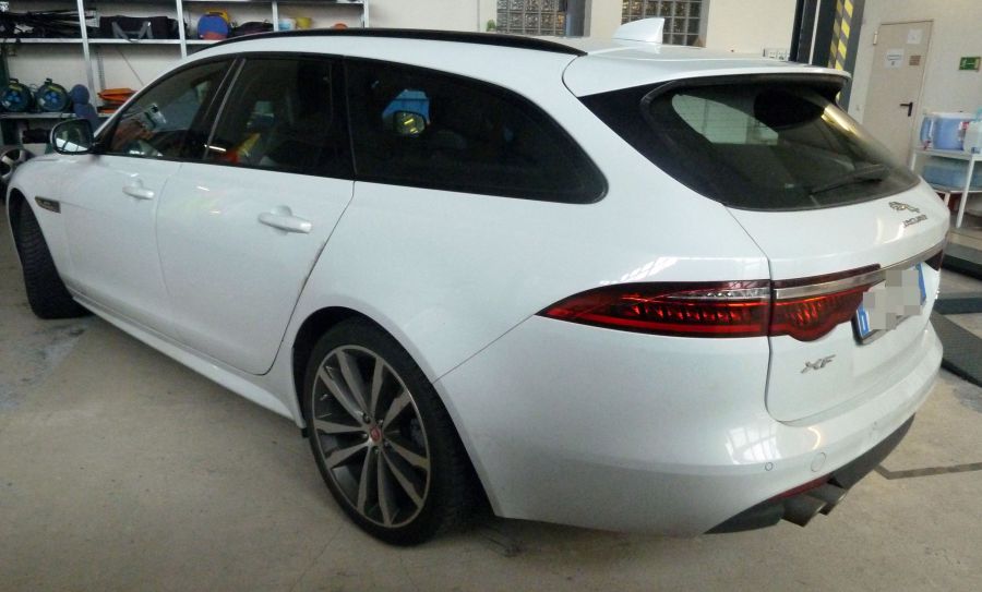 Bergen Slowake mit italienischem Jaguar im Fahnder