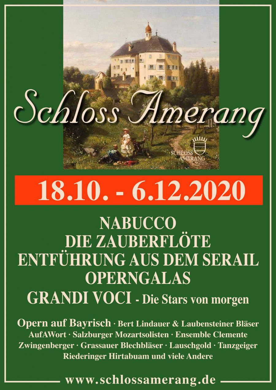 Festspiele Schloss Amerang ab 18 10
