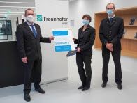 MÜNCHEN GARCHING Zuwendungsbescheid für Fraunhofer