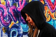 St Georgen Sachbeschädigung durch Graffiti Unterfü