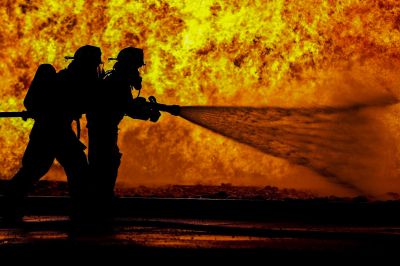 Freilassing Brand in der Innenstadt Halbe Million 