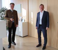 Rosenheim Dienstantritt des neuen Kreisbaumeisters