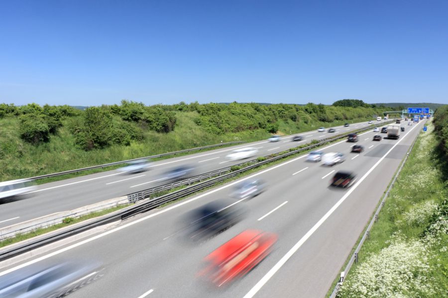 Verkehrsunfall auf der A8