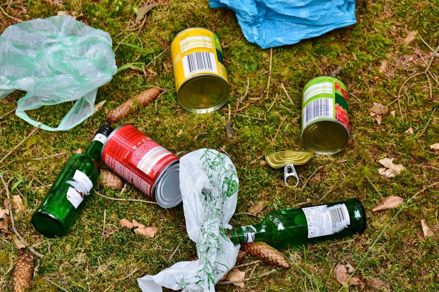Rosenheim Müll und Alkohol Polizei schreitet ein