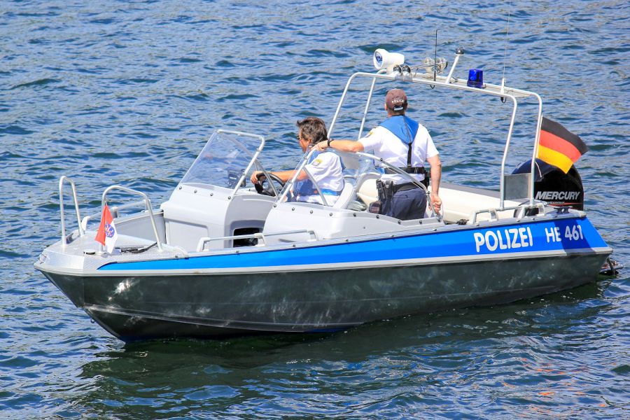 Tacherting Toter Mann aus Alz geborgen