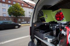 Ganztägige Geschwindigkeitsüberwachung auf der B 3