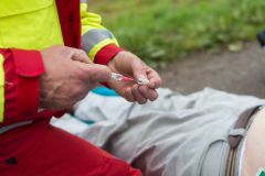 Balkonsturz schwer verletzt