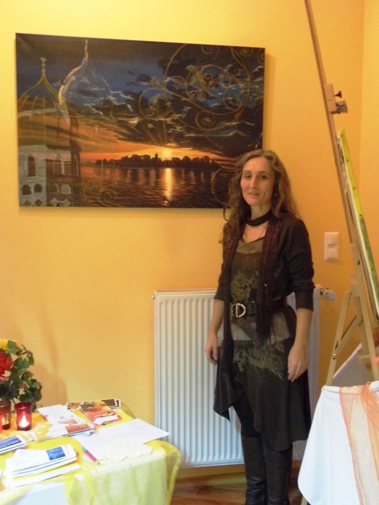 Gudrun Kohout in der Oase