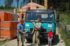 Service auf der Baustelle
