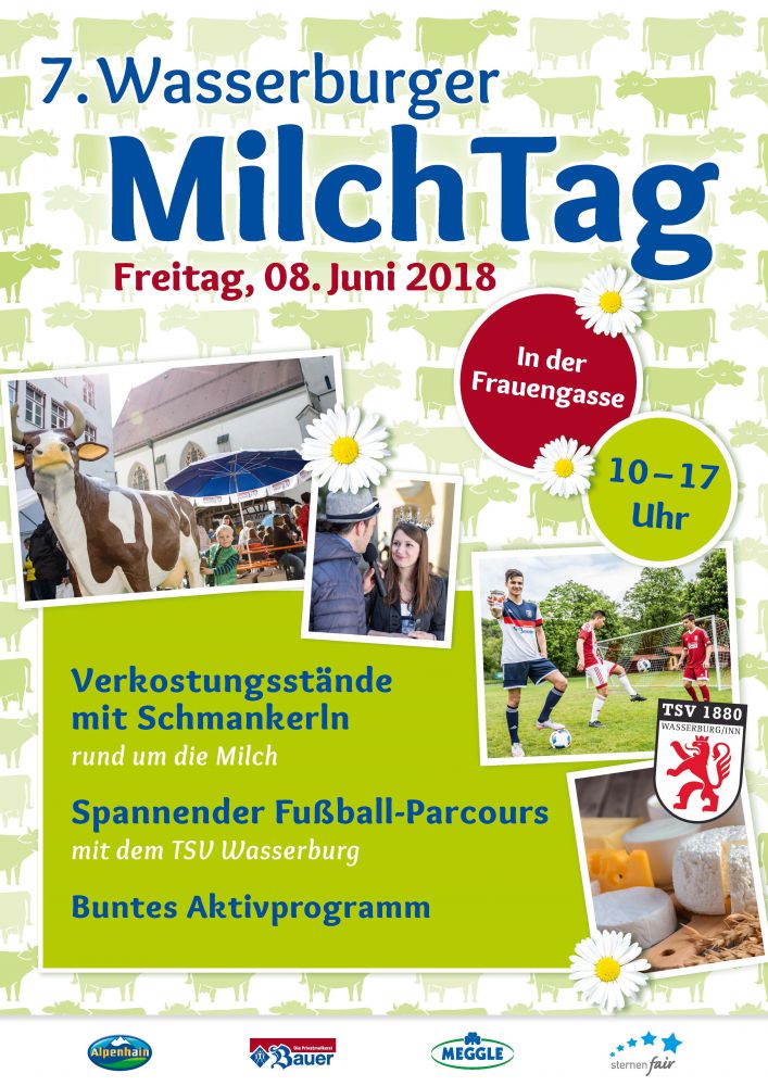 Für jeden Geschmack etwas dabei Wasserburger Milch