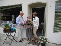 Bauer Frischdienst Edith und Ulrich Bauer bedanken