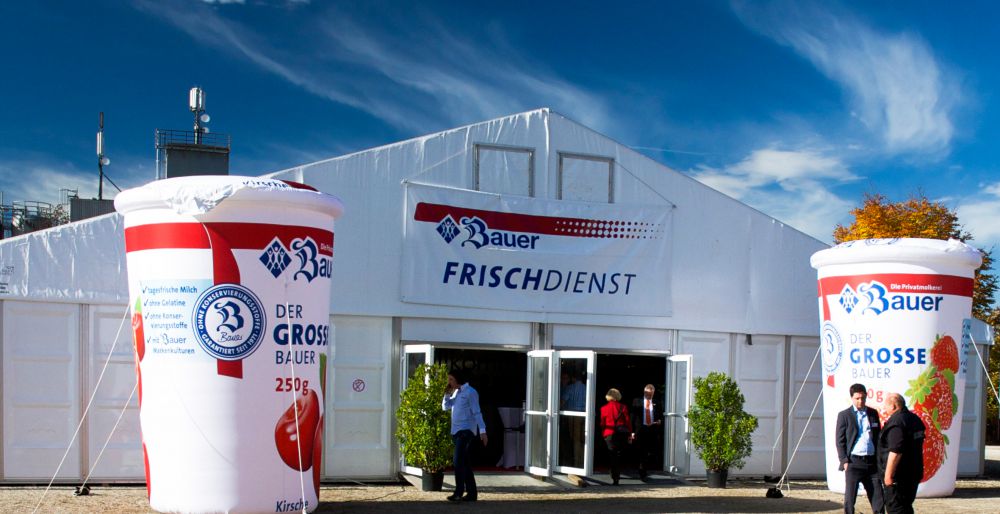 1 500 Besucher erwartet Bauer Frischdienst lädt Ku