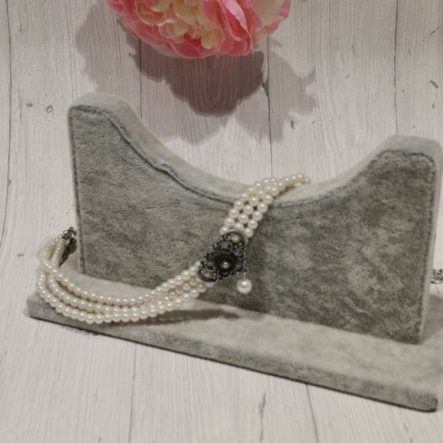 Perlenkropfkette Armband