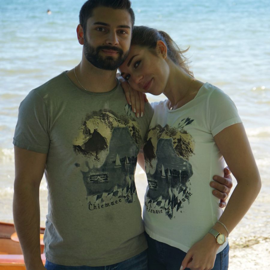 Chiemsee Shirt Chiemsee narrisch aus Baumwolle